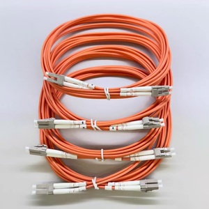 Câble à fibres optiques MMF avec gaine LSZH, multimode duplex LC/UPC vers LC/UPC 50/125µm OM2, câble de brassage - Product Image 4