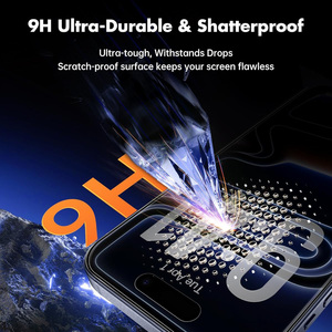 ฟิล์มกันรอยแบบป้องกันการมองเห็น 28 องศา สำหรับ 18 Pro Max ความแข็ง 9H 2.5D บางเฉียบ พิมพ์ลายแบบซิลค์ ป้องกันการสอดแนม กระจกนิรภัย - Product Image 3