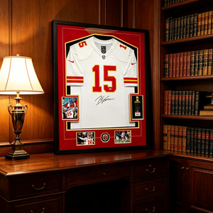 Custom MDF Wood Jersey <strong>Shadow</strong> <strong>Box</strong> <strong>Frame</strong> with Medal and Photo Opening, Sports Memorabilia Showcase for Hall of Fame - Product Image 4