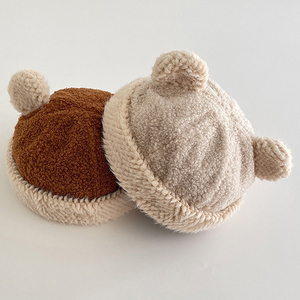 2023 hiver Doker casquette pour garçons mignons bébés drôle <span class=keywords><strong>Ski</strong></span> enfants chapeau d'hiver avec ours oreille chasseur Animal thème sans bord pour la scène sportive - Product Image 3