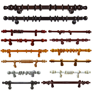 <span class=keywords><strong>Tringle</strong></span> à <span class=keywords><strong>rideau</strong></span> en bois ronde avec accessoires Embouts Supports 19MM 35MM 28MM <span class=keywords><strong>Tringle</strong></span> à <span class=keywords><strong>rideau</strong></span> - Product Image 1