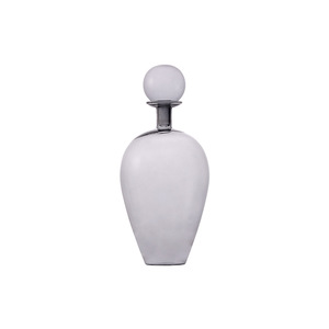 Personalizzato Cinese Grande Alto Blu Borosilicato Colorato Unico Piano di <span class=keywords><strong>Murano</strong></span> Perle di Vetro di Arte Bocciolo di Fiore Vaso con la Sfera Coperchio - Product Image 3
