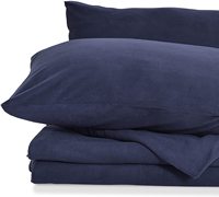 Ensemble de draps en peluche micropolaire 200TC avec 200 points pour plus de confort et de durabilité
