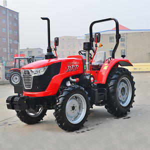 Nouveaux tracteurs à roues 4x4 de 120 CV pour l'agriculture, machine de haute qualité avec composant de pompe essentiel, différentes options de puissance disponibles - Product Image 3