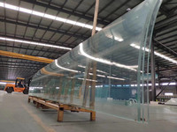CE SGCC Vitrine Verre trempé clair Grande taille Façade du magasin Grandes feuilles de verre Façade du magasin