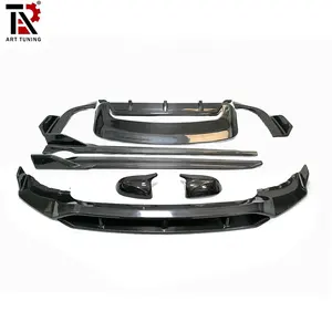 Aerodynamik-Kits aus Nasskarbonfaser mit Frontlippe, Heckdiffusor, Seitenschwellern, Dachspoiler und Spiegelabdeckungen für BMW X5 G05 <span class=keywords><strong>M</strong></span> Sport Fahrzeuge - Product Image 1