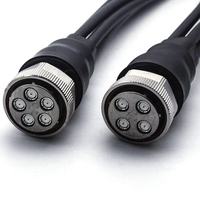 Câble coaxial à faible PIM 50 Ohm, connecteur Jumper MQ4 vers connecteur 4.3/10, câble Superflex 1/4" 0.5m