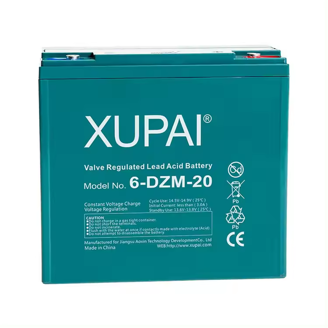 Multifunctional Xupai 6-DZF-20 Rickshaw 7kg 12V Rechargeable Acid Battery for Electric Wheelchairs Power Tools Boats-Lighting