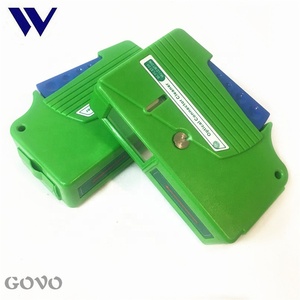 Outils de nettoyage de fibres optiques <span class=keywords><strong>GOVO</strong></span>, boîte de nettoyage de fibres optiques de type cassette verte - Product Image 2