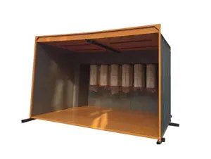 COLO-3924 Walk-in Powder Coating Recovery Booth With Filter System