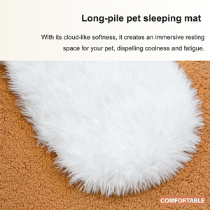 El Yapımı Dokuma Pamuk İplikten Köpek ve Kedi Yatağı Sağlam Kış Tasarımı Nefes Alabilen Rahat Polycotton Dört Mevsim Kullanım - Product Image 5
