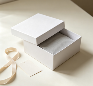 Boîtes cadeaux avec couvercle supérieur et inférieur laminés, boîtes d'emballage personnalisées pour bijoux, vente en gros d'usine - Product Image 1