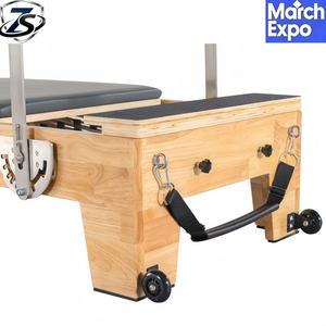 Cama de Pilates Comercial Cadillac Reformer de Roble para Estudio - Equipo de Pilates Ajustable, Ecológico y Duradero para Entrenamiento de Yoga - Product Image 2