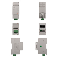 Capteur de puissance intelligent à double circuit avec double entrée CT 250A RS485 Modbus pour la surveillance de l'énergie solaire photovoltaïque