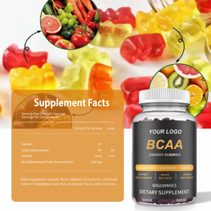 Complément énergétique en gommes protéinées BCAA de marque privée ASAP pour hommes et femmes, gommes BCAA - Product Image 6