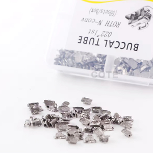 COTE Diş Ortodonti İlk <span class=keywords><strong>Molar</strong></span> Monoblok Bukkal Tüp <span class=keywords><strong>0.022</strong></span> MBT <span class=keywords><strong>ROTH</strong></span> 50 Set/Kutu Diş Hekimleri İçin - Product Image 2