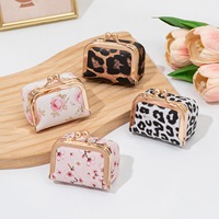 Dompet Mini Mewah Kecil Bahan Kulit PU Ramah Lingkungan Berkualitas Tinggi Tempat Koin Tempat Airpods Tas Dompet Koin Desainer Liontin