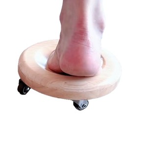 Disco de Madera Sólida para Entrenamiento de Piernas y Mejora de la Postura, Arco Deslizante en Espiral - Product Image 5