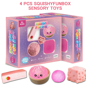 ชุดของเล่นบีบคลายเครียด 8 ชิ้น แบบสุ่ม บรรเทาความวิตกกังวล ขายส่งจำนวนมาก - Product Image 4