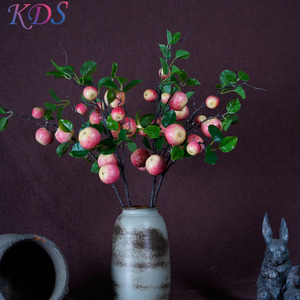 Planta Artificial, naranja, Árbol frutal, flor de imitación y plantas, manzana roja, decoración de Granada para el hogar, árbol de Navidad - Product Image 3