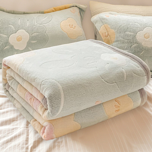 Mềm Fluffy flannel sofa chăn với mô hình trang trí cho tất cả các mùa, bé lông cừu flannel chăn - Product Image 4