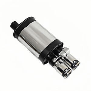 Valve de vide universelle en fibre de carbone en acier inoxydable Set d'échappement <span class=keywords><strong>Silencieux</strong></span> <span class=keywords><strong>Silencieux</strong></span> Tuyaux d'échappement - Product Image 4