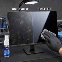 Protecteur d'écran liquide de qualité industrielle A1, nano-céramique micro-silice, essence invisible modifiée anti-rayures, Guangdong