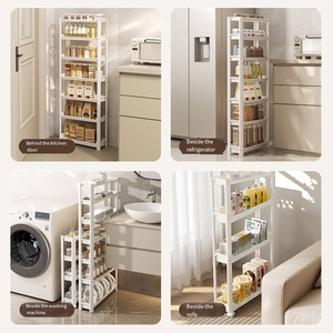 Cajón de plástico multifuncional, organizador de almacenamiento de ropa de baño para el hogar, tipo plegable, almacenamiento de alimentos para Cocina - Product Image 2