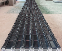 Moderne und Traditionelle PVC-Wellplatten UPVC ASA Verbundharz Feuerfeste Dachziegel für Hotels und Apartments