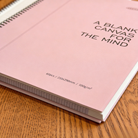 Carnet à spirales A5 personnalisé en gros, couverture rigide imperméable, 100 feuilles, agenda hebdomadaire pour étudiants et usage professionnel - Cadeau