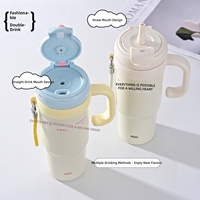 Bouteille d'eau isotherme en acier inoxydable à double paroi, personnalisable, anti-fuite, pour la randonnée, la gym, le travail, les voyages, l'école et la voiture, usage quotidien, vente en gros