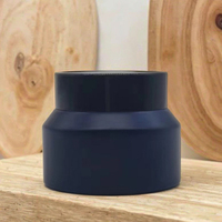 Motif de pot de soins de la peau en verre noir 15g/30g/50g bouchon en plastique pour crème pour les yeux parfum Lotion cosmétiques emballage pour faux cils