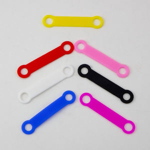 Accessoires d'étiquette de nom d'animal familier de marque en Silicone étiquettes d'identification en aluminium personnalisées pour chiens et chats utilisés avec laisse de collier - Product Image 3