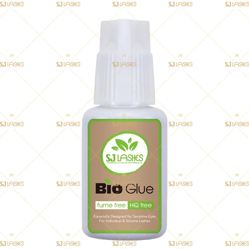 Longa duração secagem rápida sem fumos e irritação, cor preta, biocola, cílios adesivos, para clientes com olhos sensíveis, oy