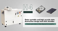 Gator Hard Disk Laptop Ipad Tape Hdd Ssd Shredder untuk Data Destruction dan daur ulang untuk mesin toko Perbaikan