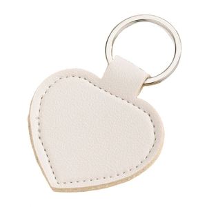 Juego de Llaveros de Cuero con Forma de Corazón, Ecológicos y Profesionales, Personalizados, con Anillos de Aleación de Zinc, para Regalos Corporativos Ejecutivos - Product Image 2