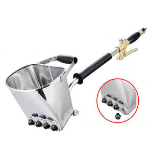 Çimento püskürtme hazne 4 Jet boya duvar beton aracı sıva tabancası püskürtme harcı püskürtme tabancası - Product Image 2