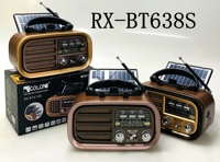 Radio portable rétro multibandes AM/FM/SW |   Lampe torche LED d'éclairage d'urgence |   Radio NNS avec prise en charge USB/SD et batterie rechargeable
