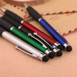 Promotion 2-in-1 Stylus Rotatable Plastic Design Ballpoint <b>Pen</b> With Custom Logo Printing for Screen Mobile Phone - Product Image 3