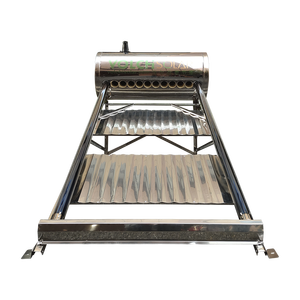 Chauffe-eau solaire à tubes sous vide non pressurisés en <span class=keywords><strong>acier</strong></span> inoxydable <span class=keywords><strong>sans</strong></span> <span class=keywords><strong>soudure</strong></span> 120L, système d'eau chaude, cadre en U, soudage à l'arc, logo personnalisé - Product Image 2