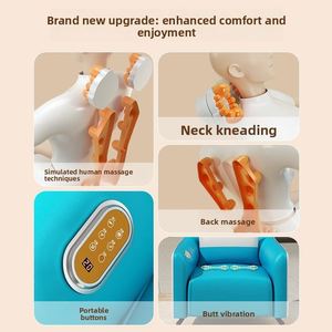 Fauteuil de massage électrique intelligent multifonctionnel de luxe pour tout le corps, avec contrôle de la minuterie, canapé monoplace pour petits espaces, usage domestique - Product Image 5