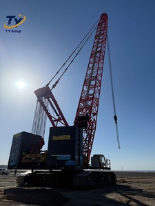 Grue sur chenilles SANY SCC3500A de 350 tonnes pour la construction de structures en acier, projet industriel, levage lourd - Product Image 1