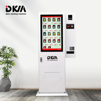Distributeur automatique de souvenirs DKM pour cadeaux touristiques, vente en libre-service de porte-clés et de pièces de monnaie