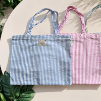 Sac fourre-tout en coton écologique léger pour femmes sac à main à provisions réutilisable décontracté Logo personnalisable lettre enseignants bricolage cadeaux