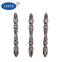 Tournevis à double tête en acier LXD S2, embout magnétique pour tournevis, outil de perçage, embout de tournevis PH2, outil professionnel