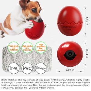 Giochi per Cani di Taglia Grande Masticatori Aggressivi Giocattolo Indistruttibile per Cani con Dispenser di Croccantini Riempibile - Product Image 6