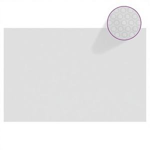 Film de chauffage solaire de piscine en PE flottant gris Taille 118.1 "x 78.7" - Product Image 1