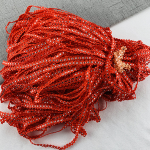 Goedkope Groothandel 8Mm 140M Bulk Kant Stof Diy U-Vorm Rand Trimmen Lint Gevlochten Podiumkleding Kantwerk Voor Kostuum - Product Image 5