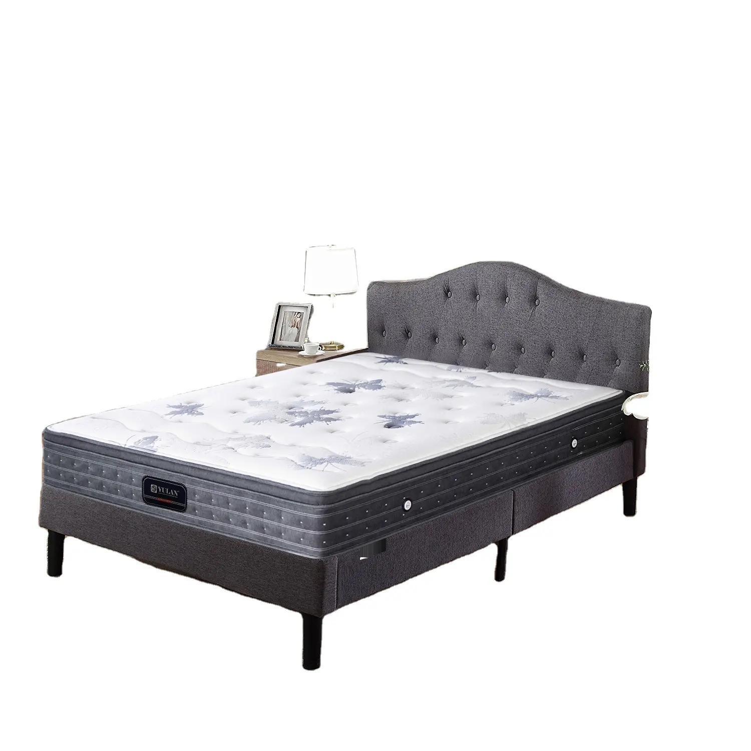 Rolling Inner Spring Mattress Resilience Foam Mattress Queen King Size Bed Euro Top Mattress Design UK