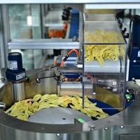 Machine automatique d'alimentation par fourchette pour nouilles en gobelet |   Fourchette à nouilles pour seau, 120 pièces/min, précision de 97 %, acier inoxydable SUS304 de qualité alimentaire